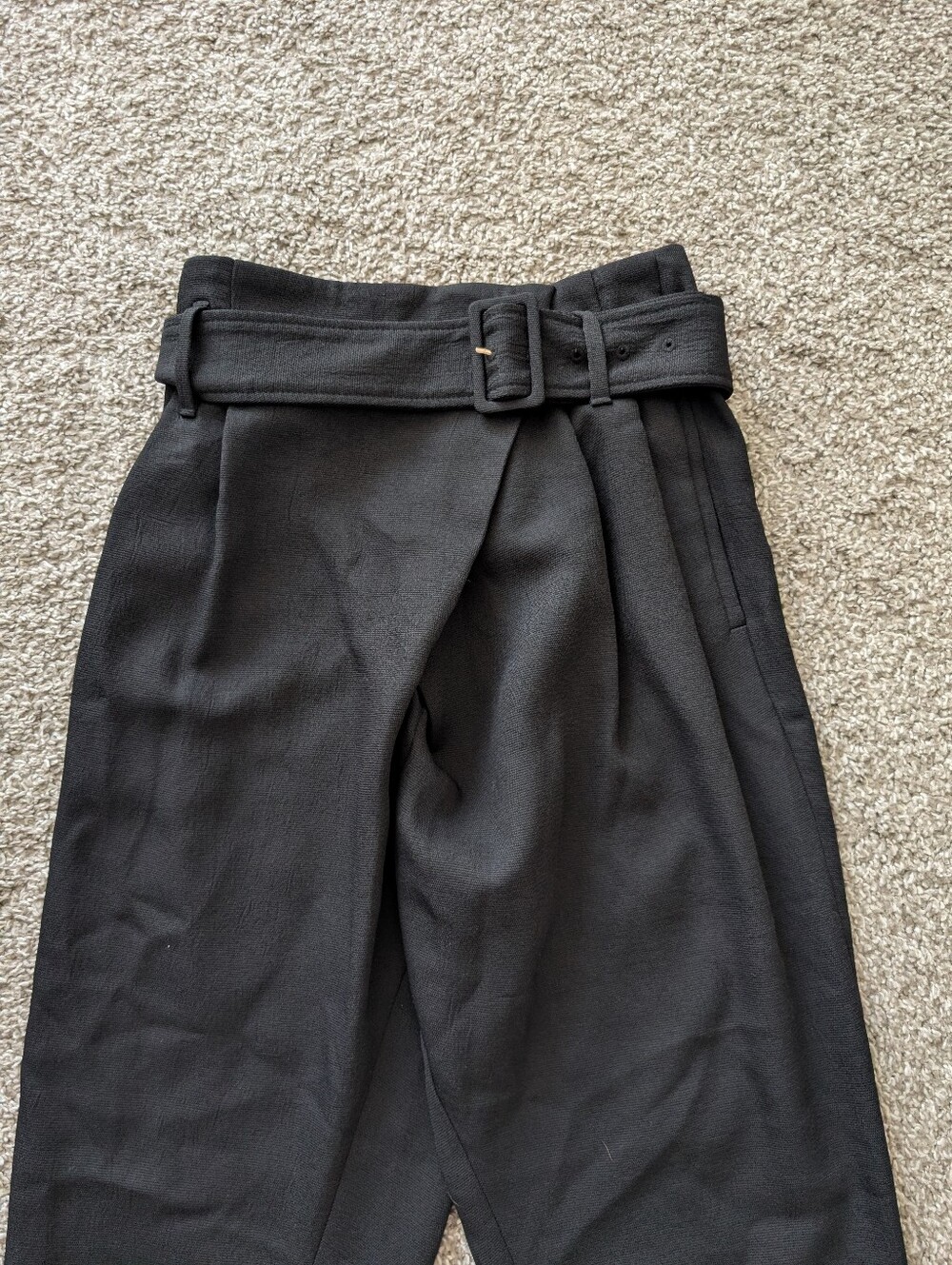 Wilfred Crepe CrissCross Belted HR Trouser